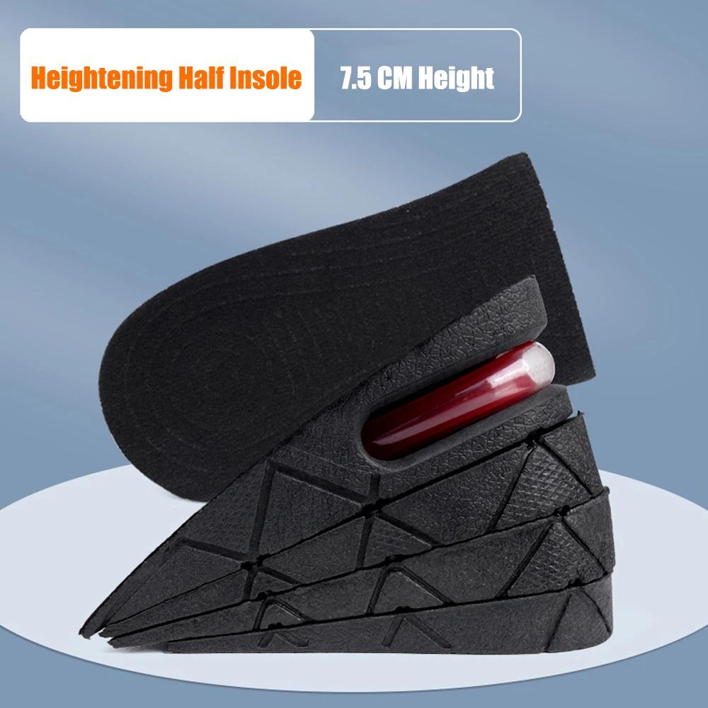

Invisible Height Increase Insole Cushion Height Adjustable Shoe Heel Insoles Insert Taller Support Shock Absorptiont Foot Pad Unisex Size