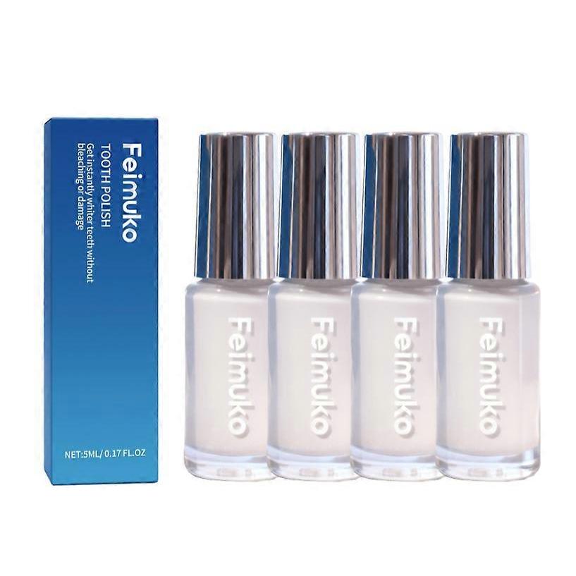 26-1/2/3/4/5x Smile Tooth Paint, White Tooth Paint, Natural Teeth Paint, Instant Teeth Whitening Paint, for Block Teeth Stains, Fresh Breath