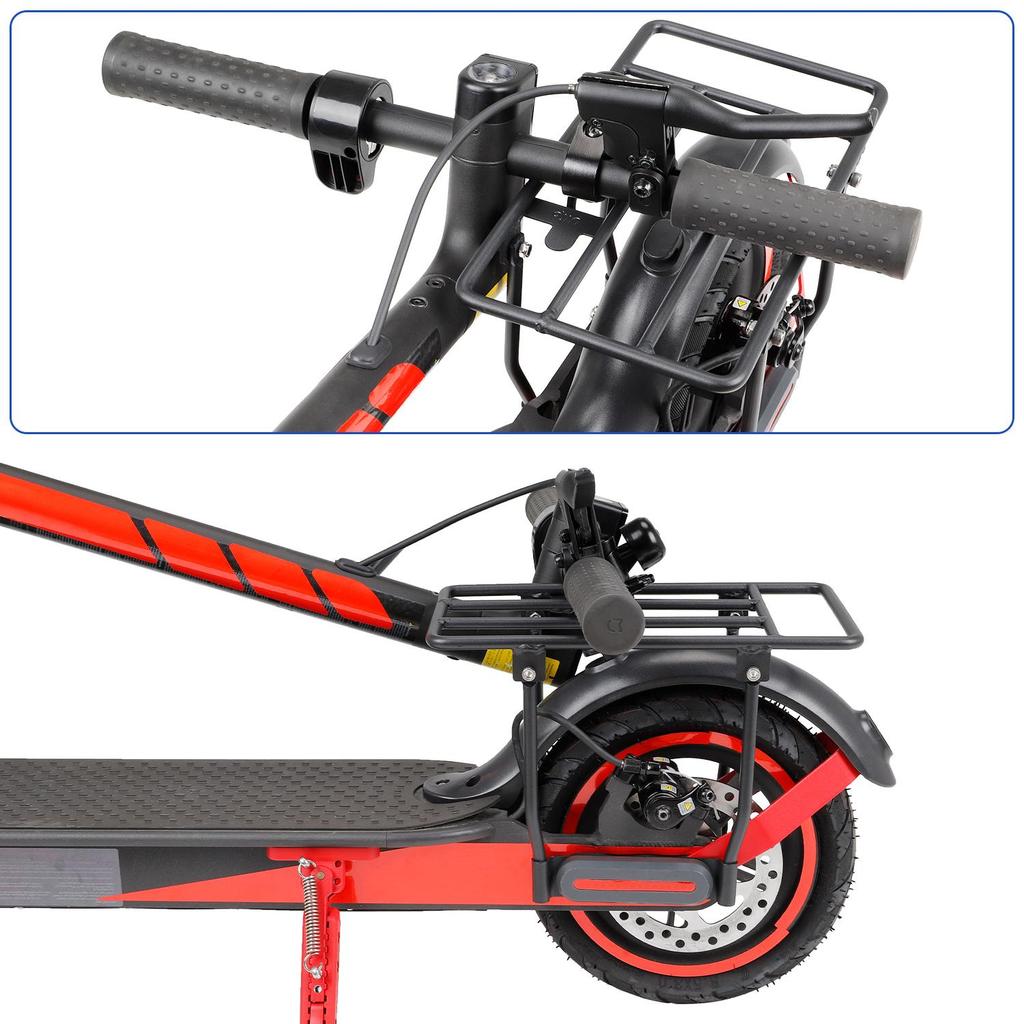 Black Folding Rear Storage Rack Suitable for Xiaomi M365/Pro/PRO2/1S/MI 3 Scooter Rear Rack Compact Design Lightweight Extra Storage