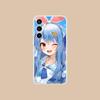 Holo Usada Pekora Clear Mobile Phone Case for Samsung Galaxy S25 S24 S23 S22 S21Plus FE Ultra Colorful Cover