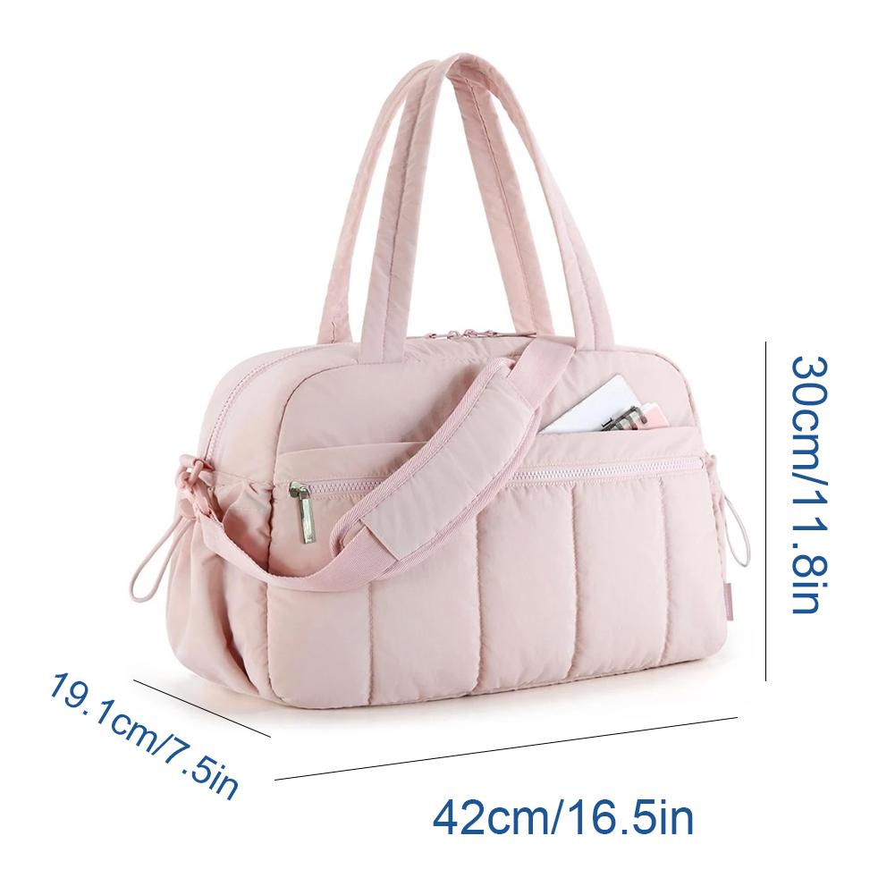 Women Travel Duffel Bag with Wet Pocket Gym Tote Bag Large Capacity Carry-On Luggage Bag Outdoor Travel Hiking Carry Bag