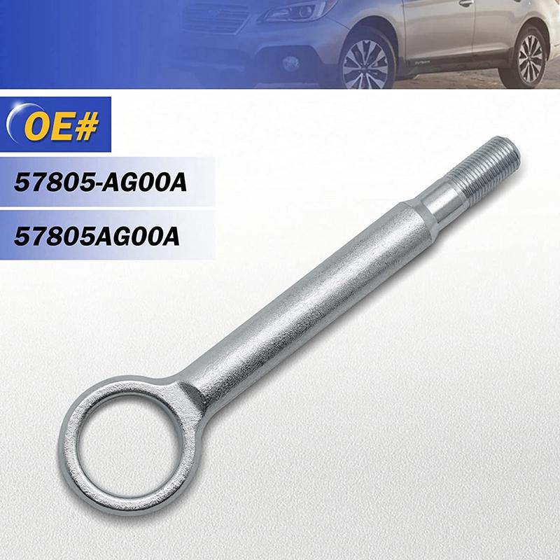 Highly Recommended.Front Tractive Tow Hook for 2005-2018 Subaru Outback Legacy Impreza