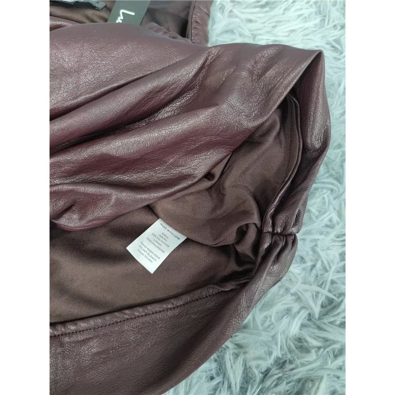 Export Texture Lu's Tight Figure Ruffle Hip High Waist Aura Work Clothing Ol Skirt Stylish Skirt