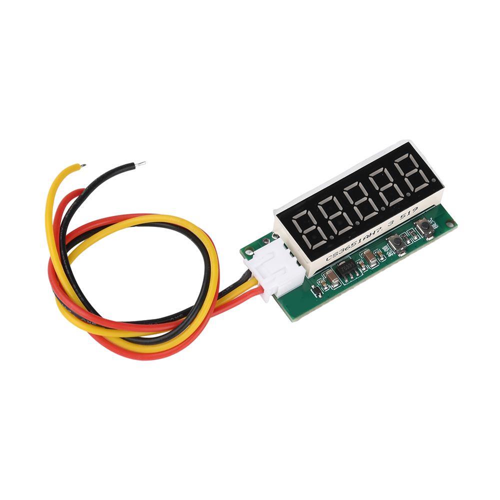

Mini Digital FG Tachometer Brushless Motor Speed Frequency Tester Button Control Adjustable Reduction Ratio Power-off Memory