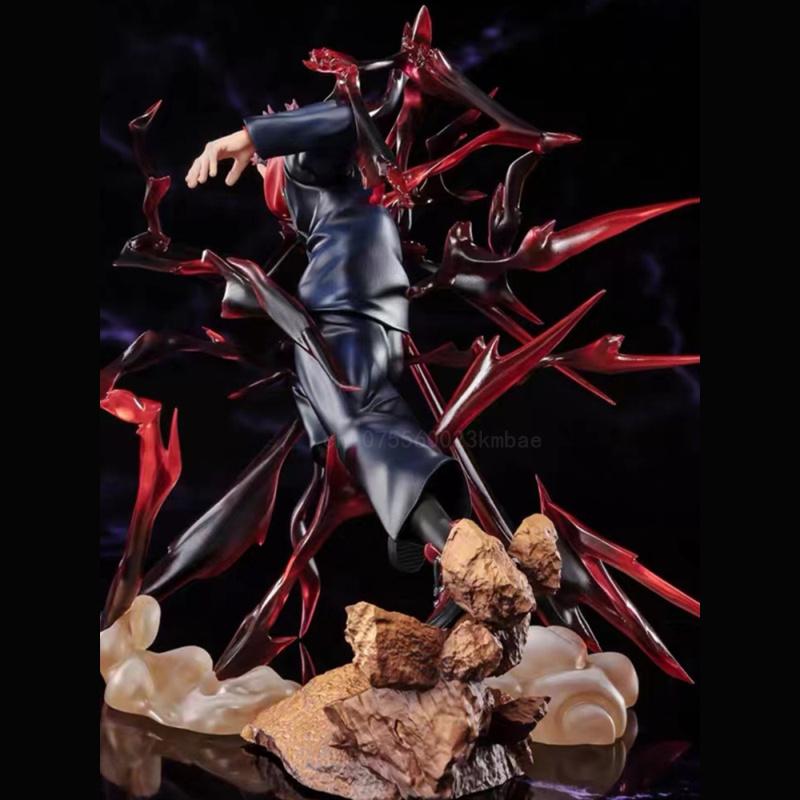 19cm Jujutsu Kaisen Itadori Yuji Action Figurines Gk Figure The Cursed King Ryomen Sukuna Collectable Pvc Model Statue Kid Gifts