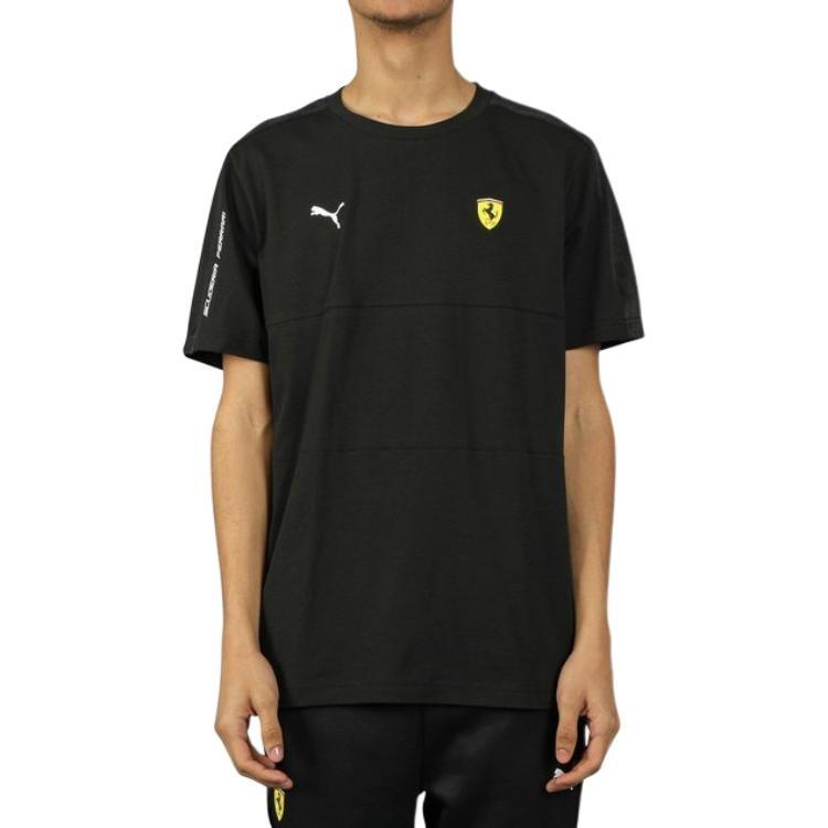 PUMA T Shirts Men's Black Crew Neck 596143-02