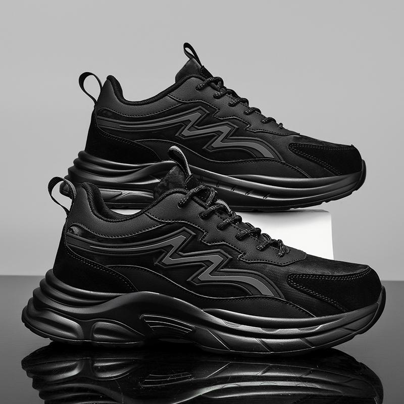 

Мужская повседневная спортивная обувь, Спортивная обувь для ходьбы, Мужская спортивная обувь, Мужская спортивная обувь в уличном стиле для активного отдыха, Мужская обувь 48 чёрный