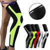 1 Pcs Full Leg Compression Sleeve Knee Pads Cycling Leg Warmers Long Leg Sleeves Cycling Bicycle Mtb Riding Legwarmers Men Women