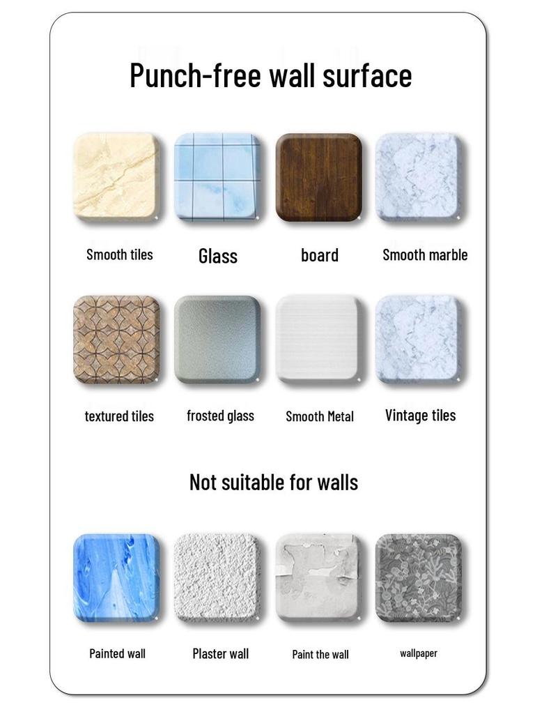 Suction Cup Toilet Paper Holder: No-Punch Wall-Mounted Bathroom Tissue Box