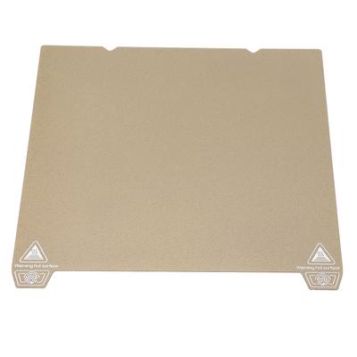 Doppelseitig strukturierte PEI-Pulverbeschichtungsplatte aus Federstahl, 235 x 235 mm, weich gebaute Platte für Ender