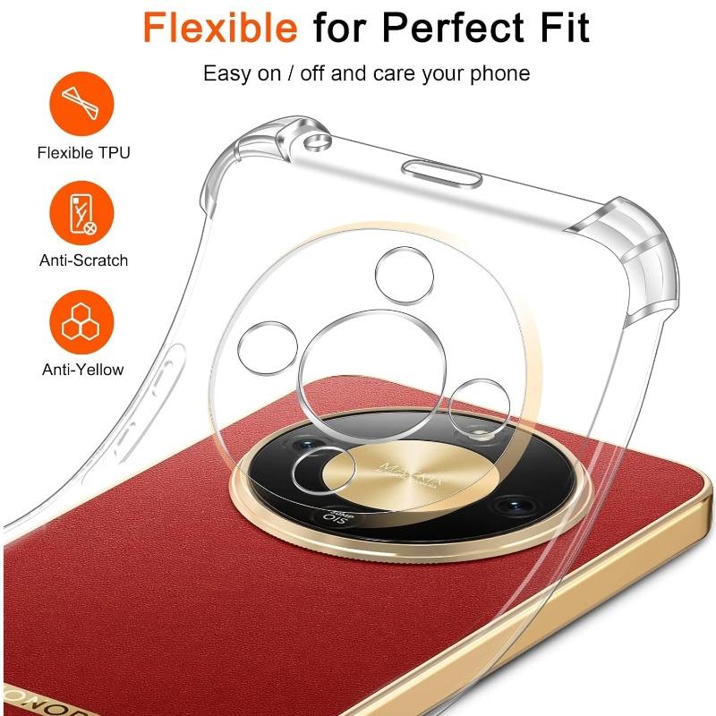 Case For Honor Magic 8 Pro Lite Protective Cover Four Corners Shockproof Bumper Coque Fundas