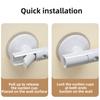 Suction Cup Bathroom Handrail Strong Grip Stability Easy Installation Removable Anti-slip Shower Grip Bar