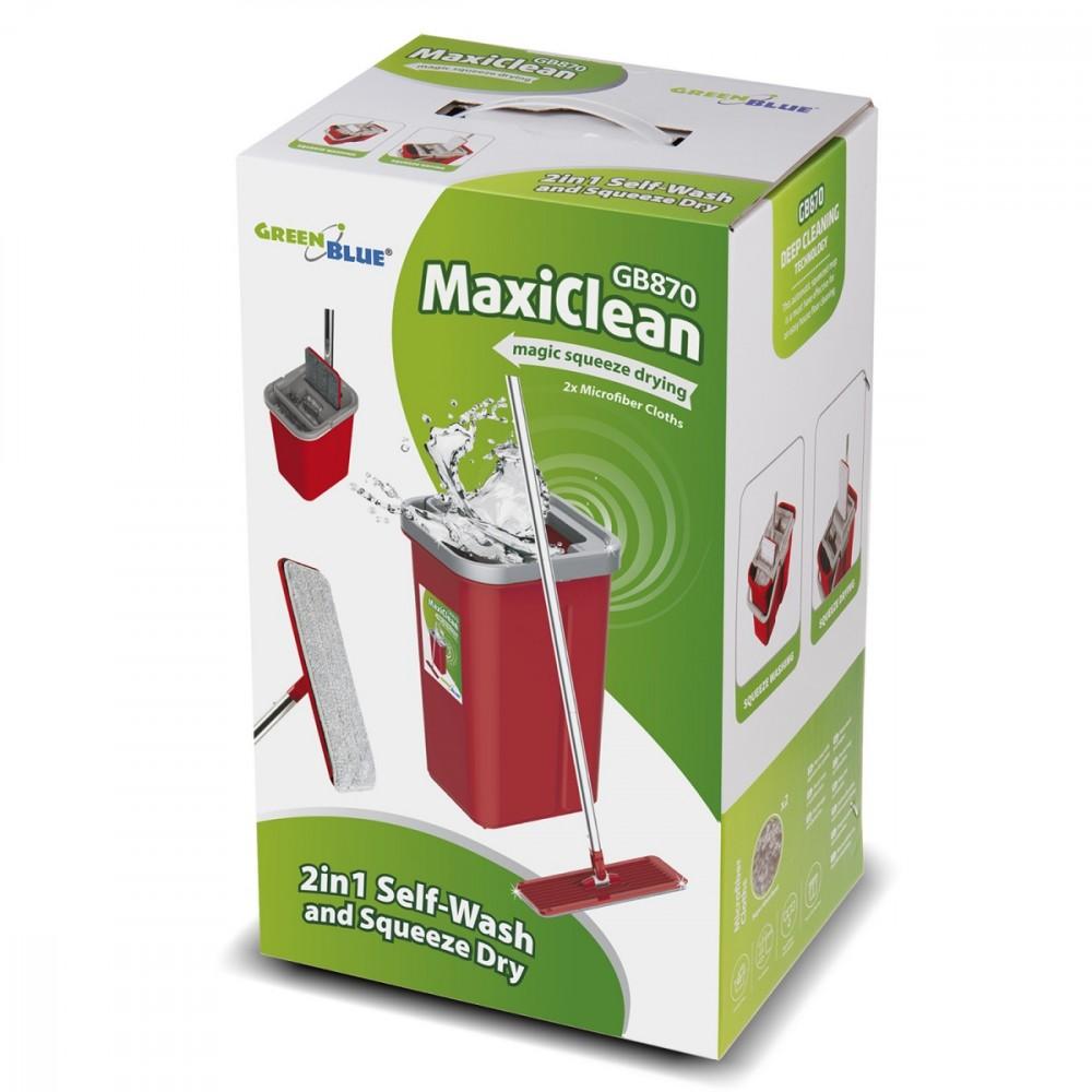 Flat mop with bucket set GreenBlue GB870