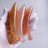 Body Meridian Massage Comb Resin Five Wide Tooth Comb Acupuncture Therapy Blood Circulation Anti-Static Smooth Hair Comb