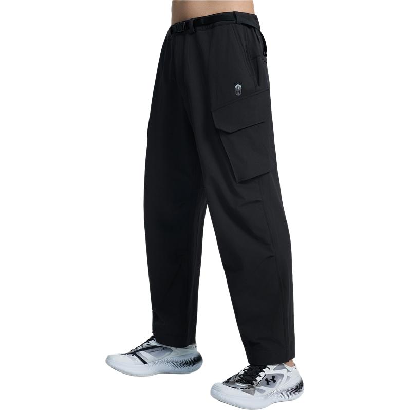 Under Armour Urban Adventure Series Fleece Arbeits Straight Leg Sportliche Freizeit Hose Herren Unterteile Schwarz 1389298-001