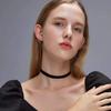 Mode Sexede Punk Gotiske Sorte Fløjls Choker Halskæder Simple Vintage Kraveben Halskæde Kvinder Piger Fest Smykke Accessories