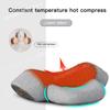 Neck Massage Pillow Cervical Massager Spinal Traction Device Shoulder Neck Massage Pillow Vibration Hot Compress Health Care