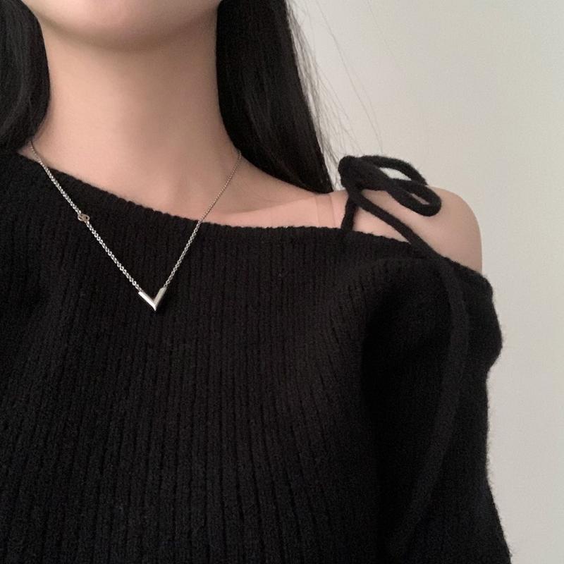 

Топ на одно плечо, осенне-зимний, с косым вырезом, с открытыми плечами, со шнуровкой, облегающий вязаный свитер с длинным рукавом для женщин one size чёрный