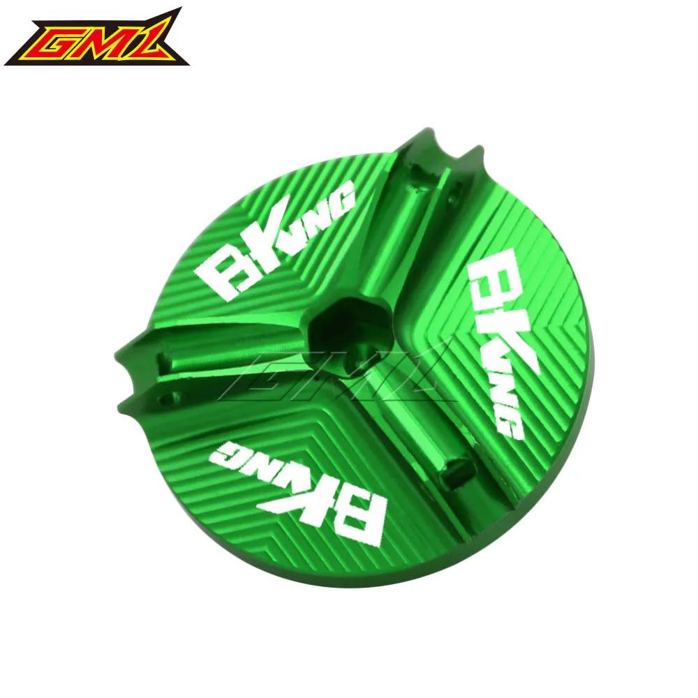 Motorcycle CNC Aluminum Engine Oil Drain Plug Sump Nut Cup Cover Oil Filler Cap For B-KING BKing 2008-2012 2009 2010 2011