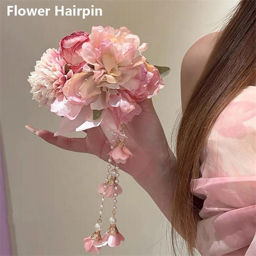 1Pcs Fresh Hanfu Hair Accessories Chinese Style Women Headdress New Hair Clip Headpieces