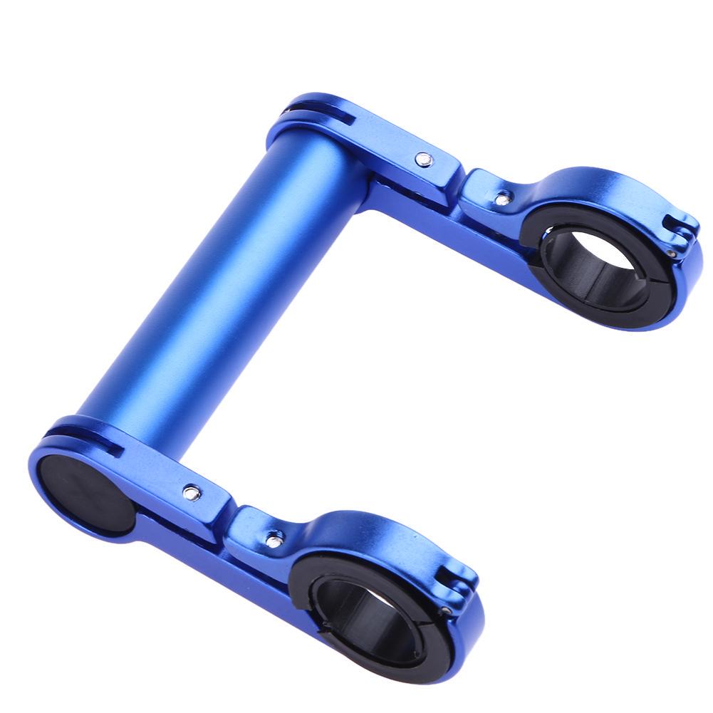 Support de lumière de vélo 10CM, pince d'extension de guidon 31.8MM, cadre de vélo, support de montage à Double Extension pour éclairage de vélo