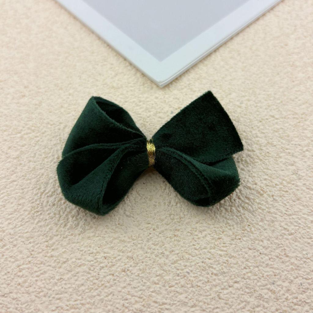 Velvet Bow Wrap Hair Clip: Handmade Claw Clip & Accessories