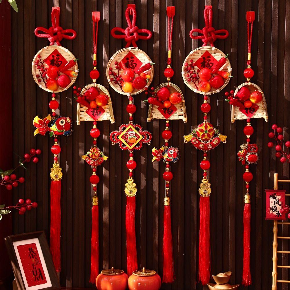 Tassel Spring Festival Pendant Traditional Wall Door Hanging Ornaments  New Year Gift