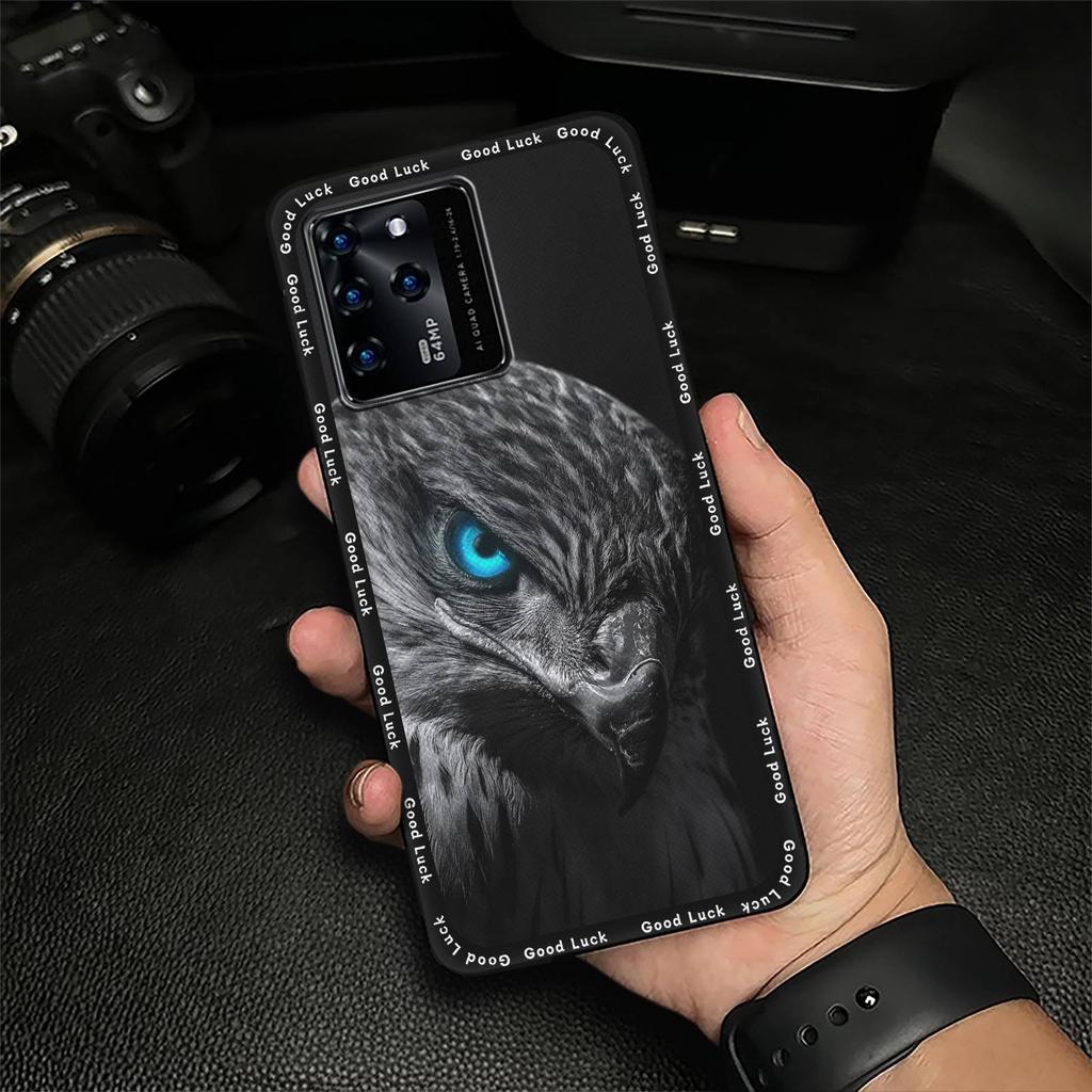 Waterproof Silicone Phone Case For ZTE Blade V30 Fashion Design Full Wrap Durable Back Cover Cover Shockproof Cartoon