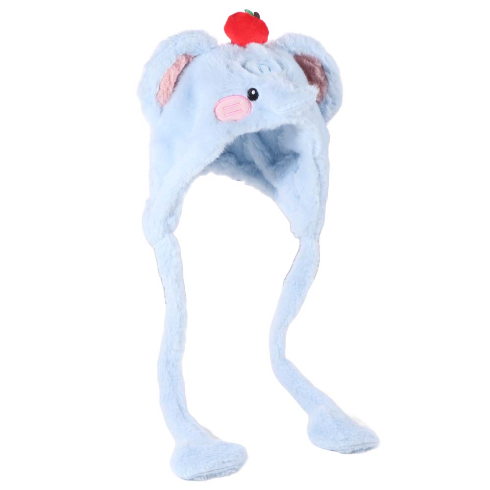 Koreansk Stil Ørebeskyttelse Hat Sød Plys Hue Mode Elefant Varm Hat Udendørs