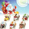 Merry Christmas Building Blocks Assembly Toy Santa Claus Cartoon Xmas Gifts