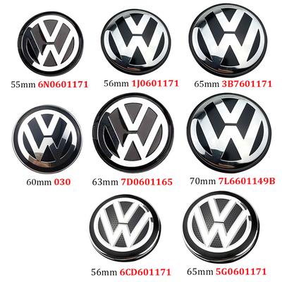For VW 3B7601171 4pcs/Lot 55mm 56mm 65mm 70mm 76mm Car Wheel Center Caps For Vw Jetta MK5 Golf Passat Accessories 1J0601171 ES1
