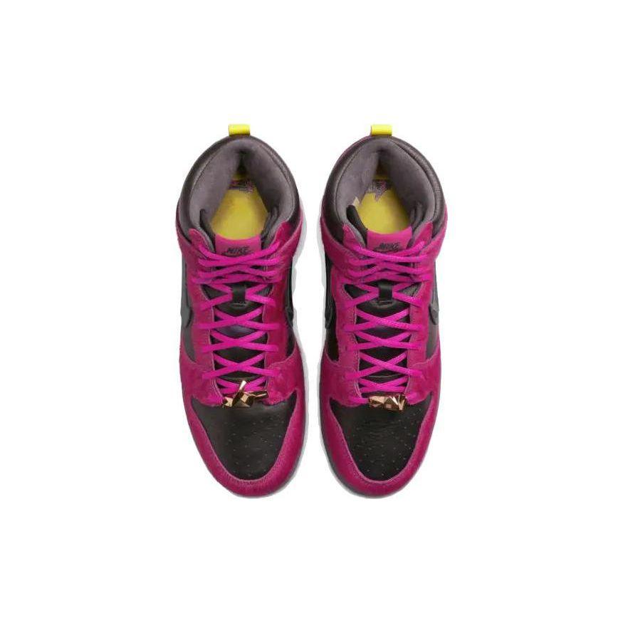 Run The Jewels X Nike Dunk High SB 4/20 Unisex Sneakers Pink Active-Pink Black DX4356-600