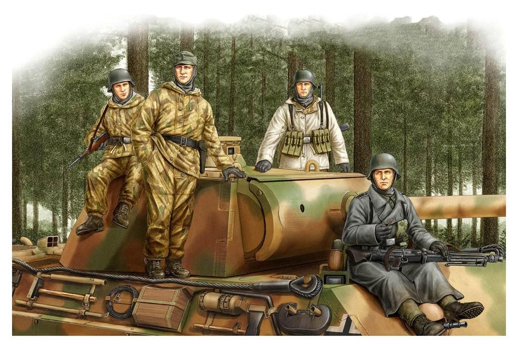 Hobby Boss Fighting Vehicle Series German Panzer Grenadier Set Plastic Model 84405 1/35 Vol.2