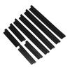 8pc/set Auto Car Door Guard Edge Corner Bumper Guards Buffer Trim Molding Protection Strip Scratch P