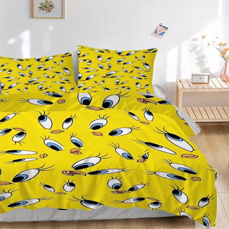 3pcs Bedding Set  Includes 1 Comforter + 2 Pillowcases, Without Pillow Inserts, Soft Comfortable, Lightweight Breathable, Printed Home Bedro