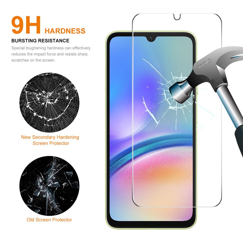 ENKAY HAT PRINCE For Samsung Galaxy A05s 4G High Aluminium-silicon Glass Screen Protector 0.26mm 2.5D Clear Screen Film