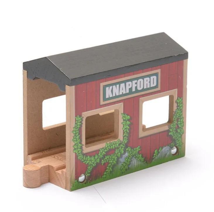 Hot Selling Grass Tunnel Train Station Game Scene Fit Electric Car And Wooden Train Developing Boys S37