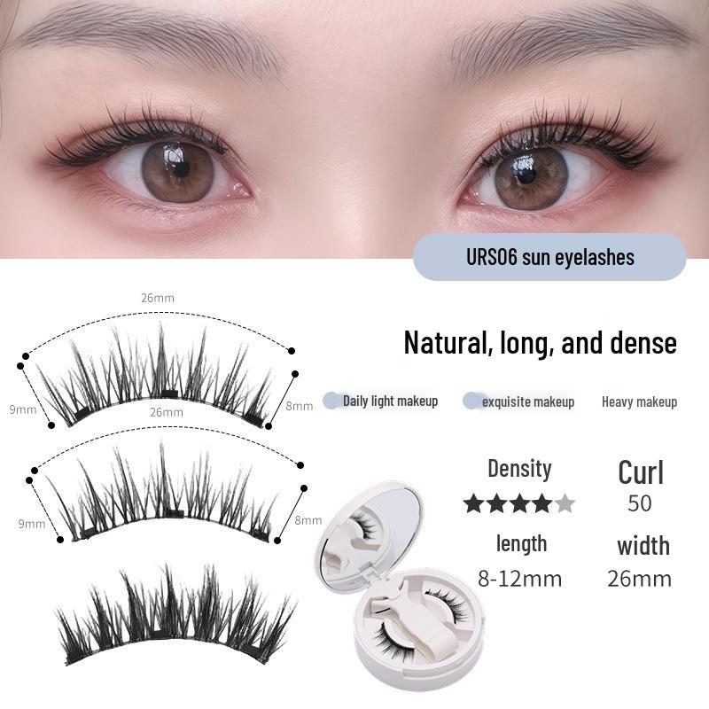 New Style Magnetic False Eyelashes & Curler Set – Little Devil Collection