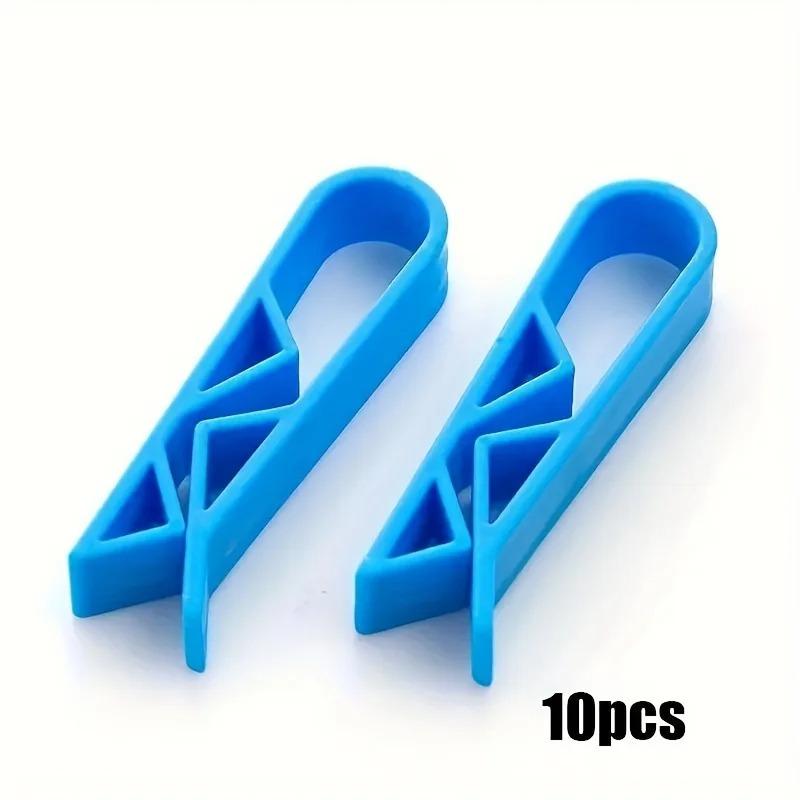 

10/20/30/50pcs Innovative Trash Can Clips -Safe and Non Slip Trash Bag Holder Stylish Divider Side Clips Convenient for Home Use