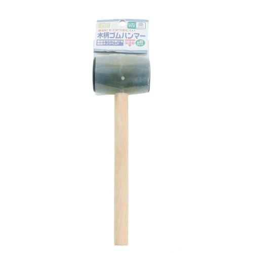 Echo Metal Wooden Handle Rubber Hammer (Small) 8 oz 0549-072
