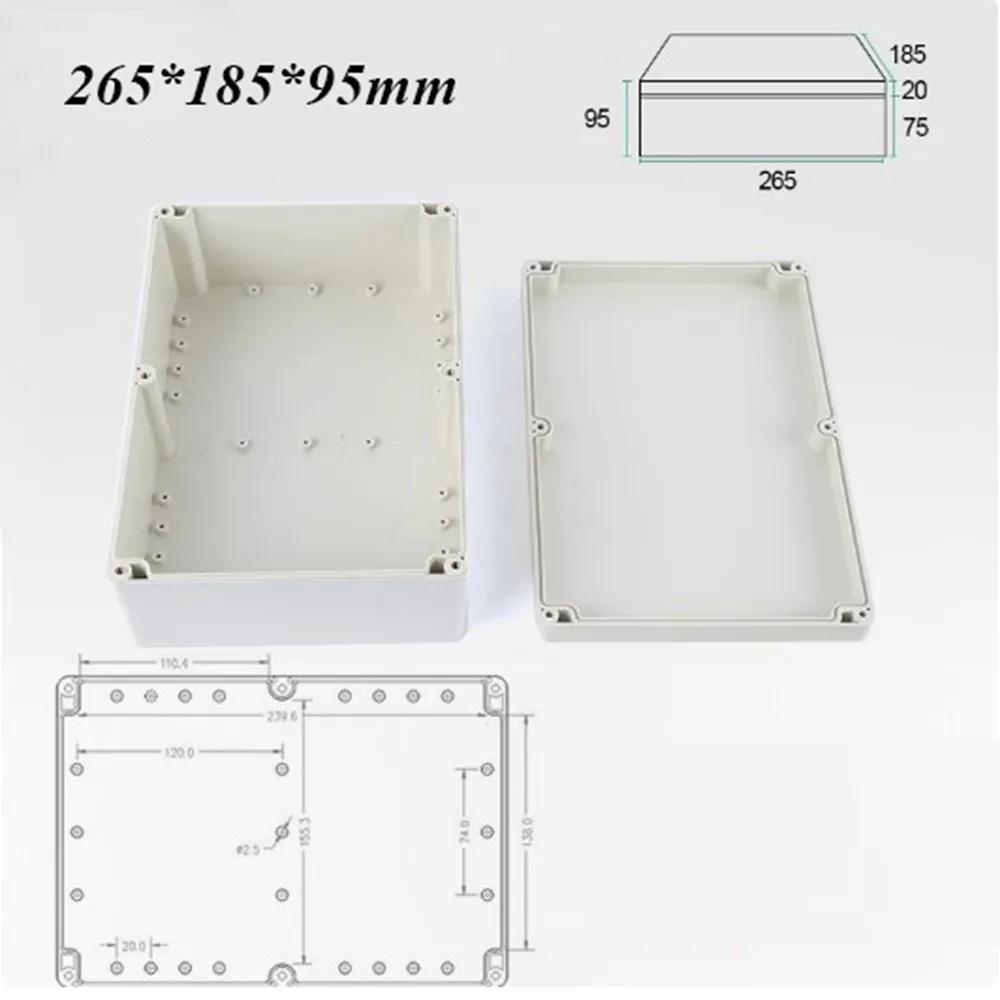 New High Quality Waterproof Enclosure Box ABS Multistyles Electrical Project Box Plastic Electronic Project Instrument Case