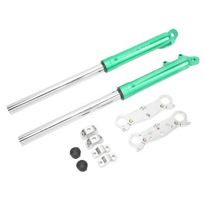 Ön Çatal Amortisörü Metal Alaşım Süspansiyon Çatal Amortisörü Dirt Pocket 47cc 49cc 2 Zamanlı Cep Çatal Amortisörü