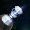 Star Projector Lamp 2-in-1 Night Light with Auto Motion Dawn Sensor Vibrant Aurora Northern