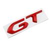 3D Metalen GT Logo Auto Achterklep Embleem Badge Decals Sticker