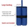 In-Stock Black Oxford Cloth Weighted Sandbag for Outdoor Tent Canopies