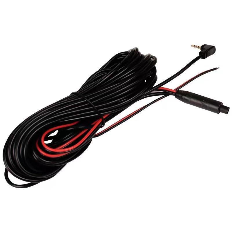 4-pin 5-pin Streaming Dashcam Rear Camera Extension Cord 2.5mm Jack Reversing Image Extension Cord
