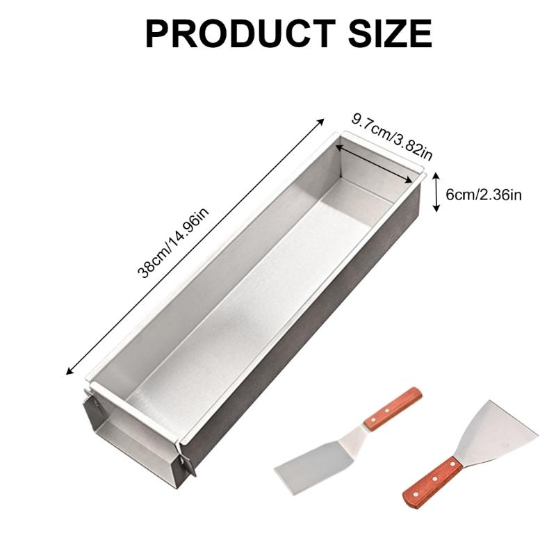 Stainless Steel Cake Mould for Professional Patisseries Metal Mousses Cake Mold Tiramisu Molds with Removable Bottom