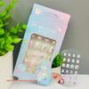Children's Wearable Custom Nail Stickers - Cute European & American Jelly Glue Fingernail Tips