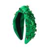 St. Patrick's Day Rhinestone-Embellished Headband - Party Hair Accessories