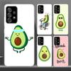Cartoon Fruit Avocado Phone Case For Samsung Galaxy A12 A22 A32 A52 A72 A02S A51 A50S A71 A70 A31 A20S Note 20 Ultra S10 A10S Ga
